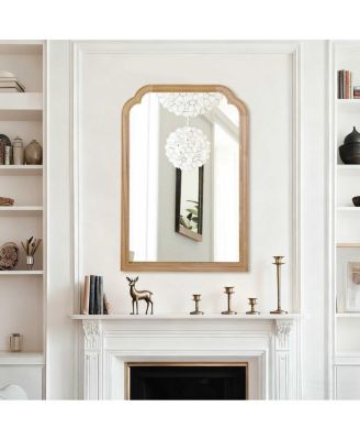 LAOTIES 24" x 36" Decorative Bathroom Vanity Mirror with Rounded Corners for Bedroom and Entryway