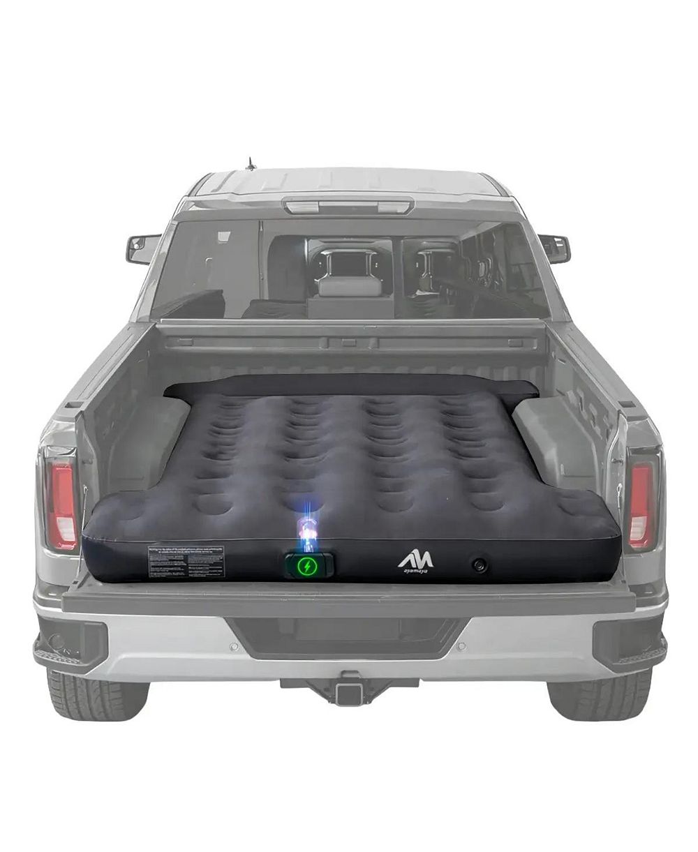 Ayamaya Truck Bed Air Mattress 5.8FT with Rechargeable Pump, Inflatable Pickup Mattress for  Full-Size Truck Beds