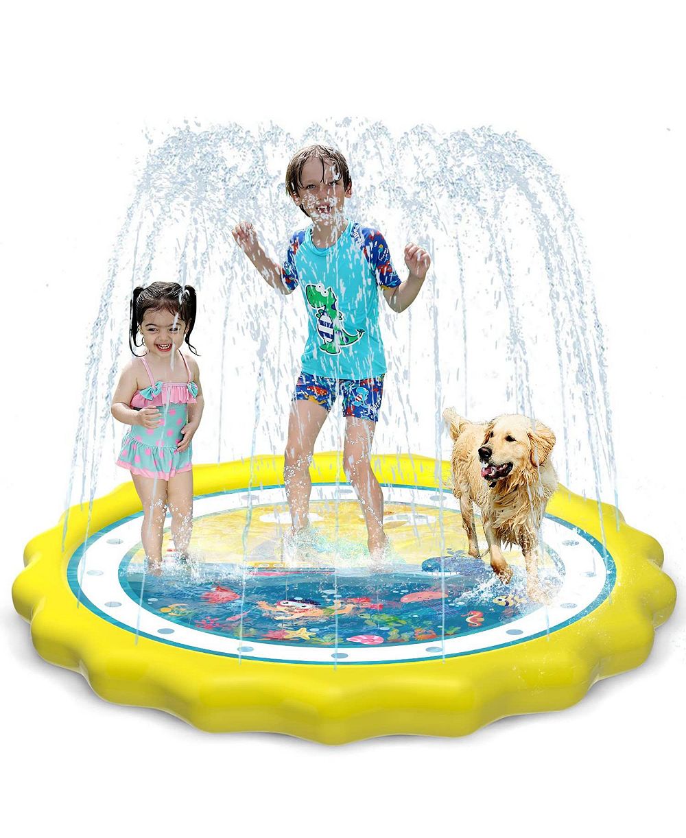 AOFAR Игровой коврик для бассейна 60" Sprinkler Splash Pad Ocean