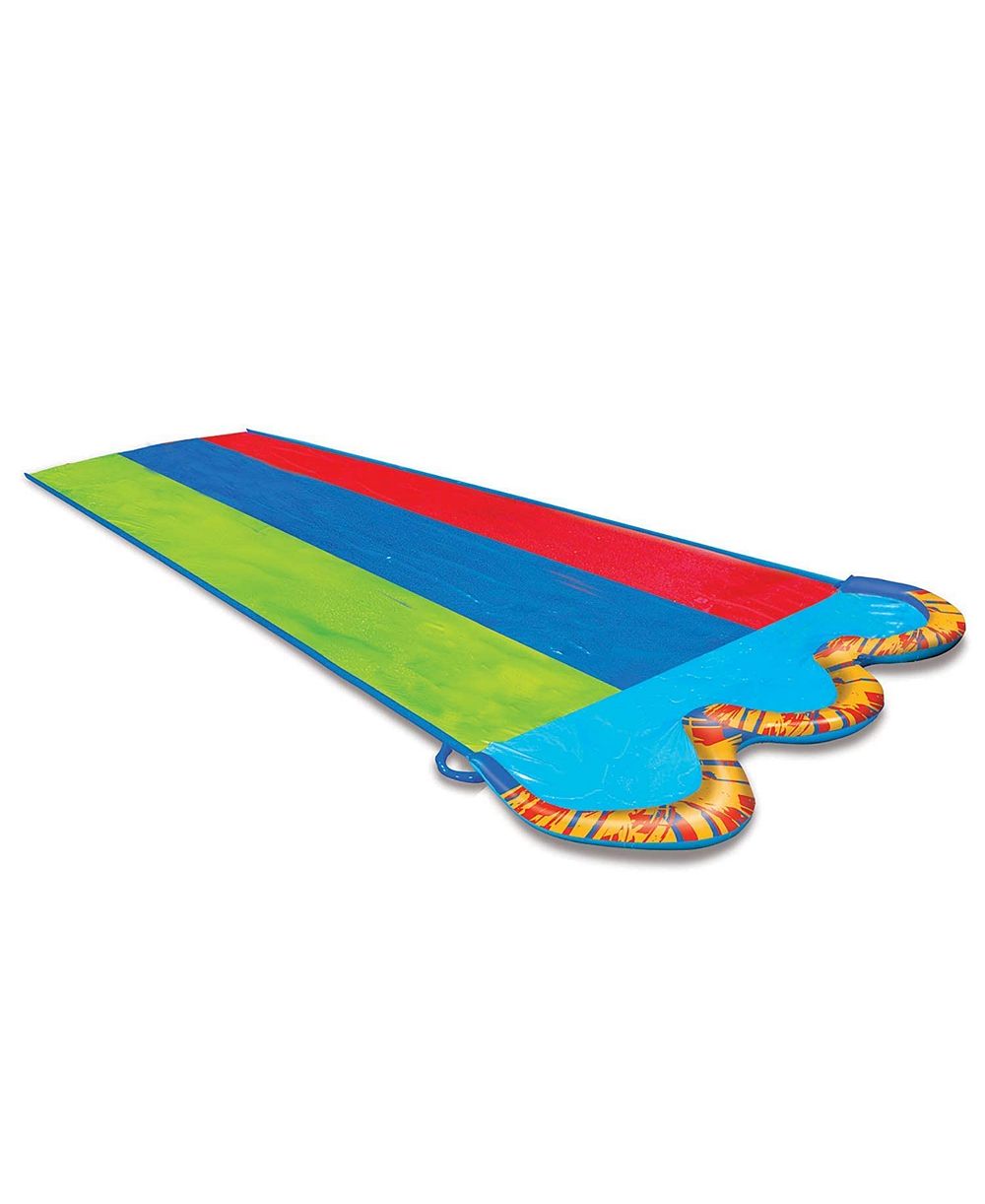 AOFAR 16 Ft Triple Water Slide with Bodyboards