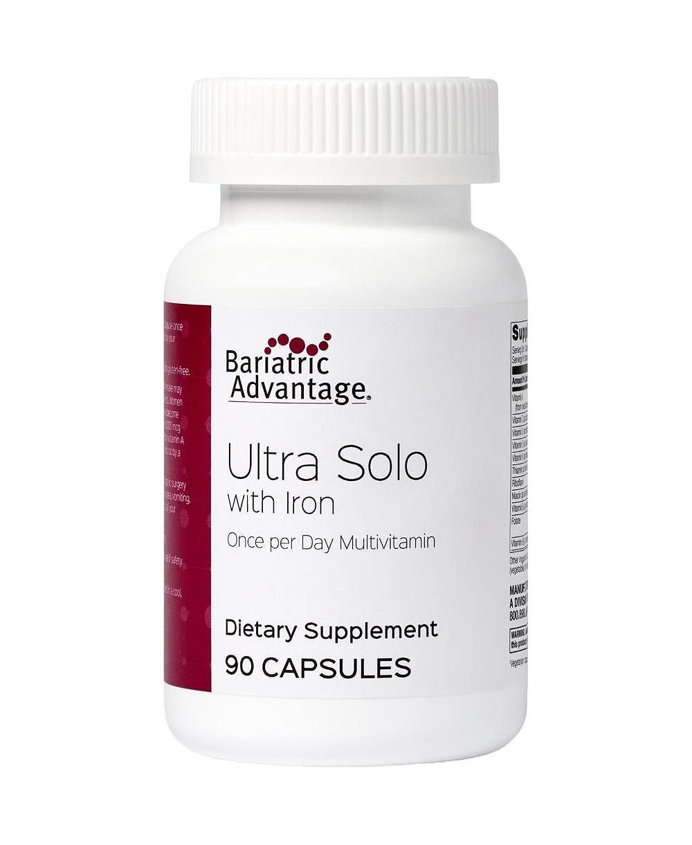 Мультивитамины Bariatric Advantage Ultra Solo для пациентов после бариатрии, 90 капсул