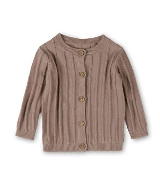 MeMoi Детская кардиган из 100% хлопка 3D Knit Ribbed Long-Sleeve