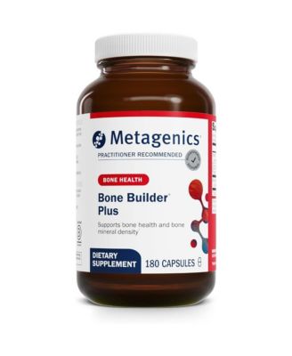 Metagenics Bone Builder Plus MCHC Supplement for Bone Health High Absorption Formula with Calcium, Phosphorus and 2000 IU Vitamin D 180 Capsules
