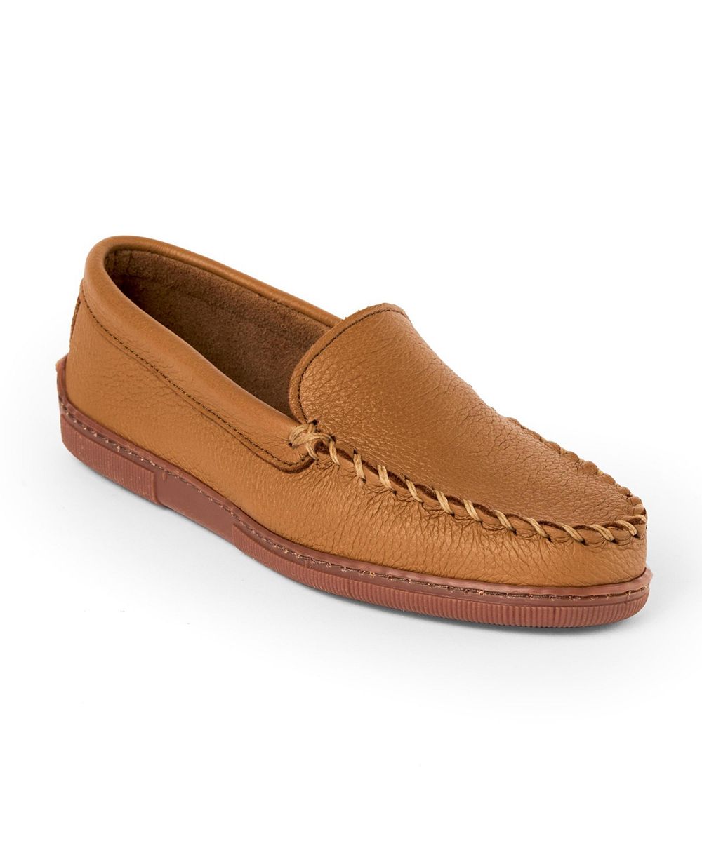 Мужские слипоны Minnetonka из кожи Moosehide
