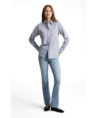 Женские джинсы Mavi Jeans Molly с заниженной талией и расклешенными штанинами