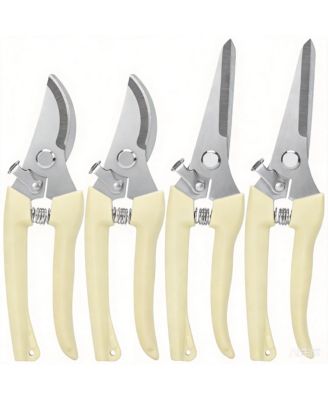 XDOVET Pruning Shears Stainless Steel Garden Clippers Byp Straight