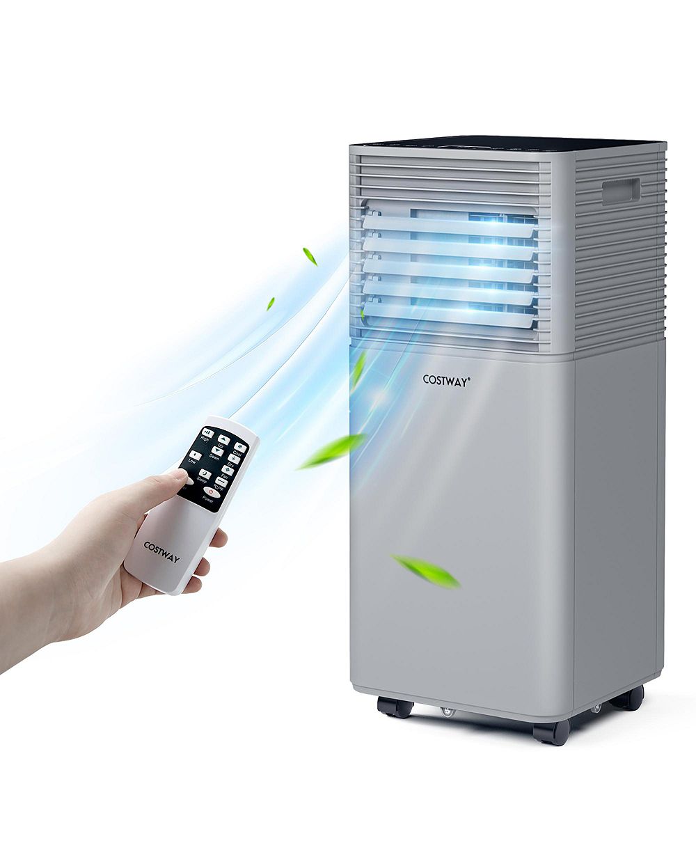 Costway 6000 BTU (10000 BTU ASHRAE) Portable Air Conditioner 3-in-1 Air Cooler с Dehumidifier and Fan Mode