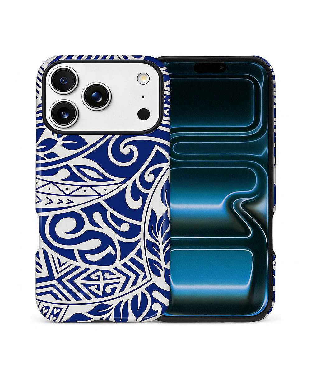 Lamicall Ocean Tribal Flow Dual-Layer Military-Grade iPhone Case for Apple iPhone 17 Pro Max