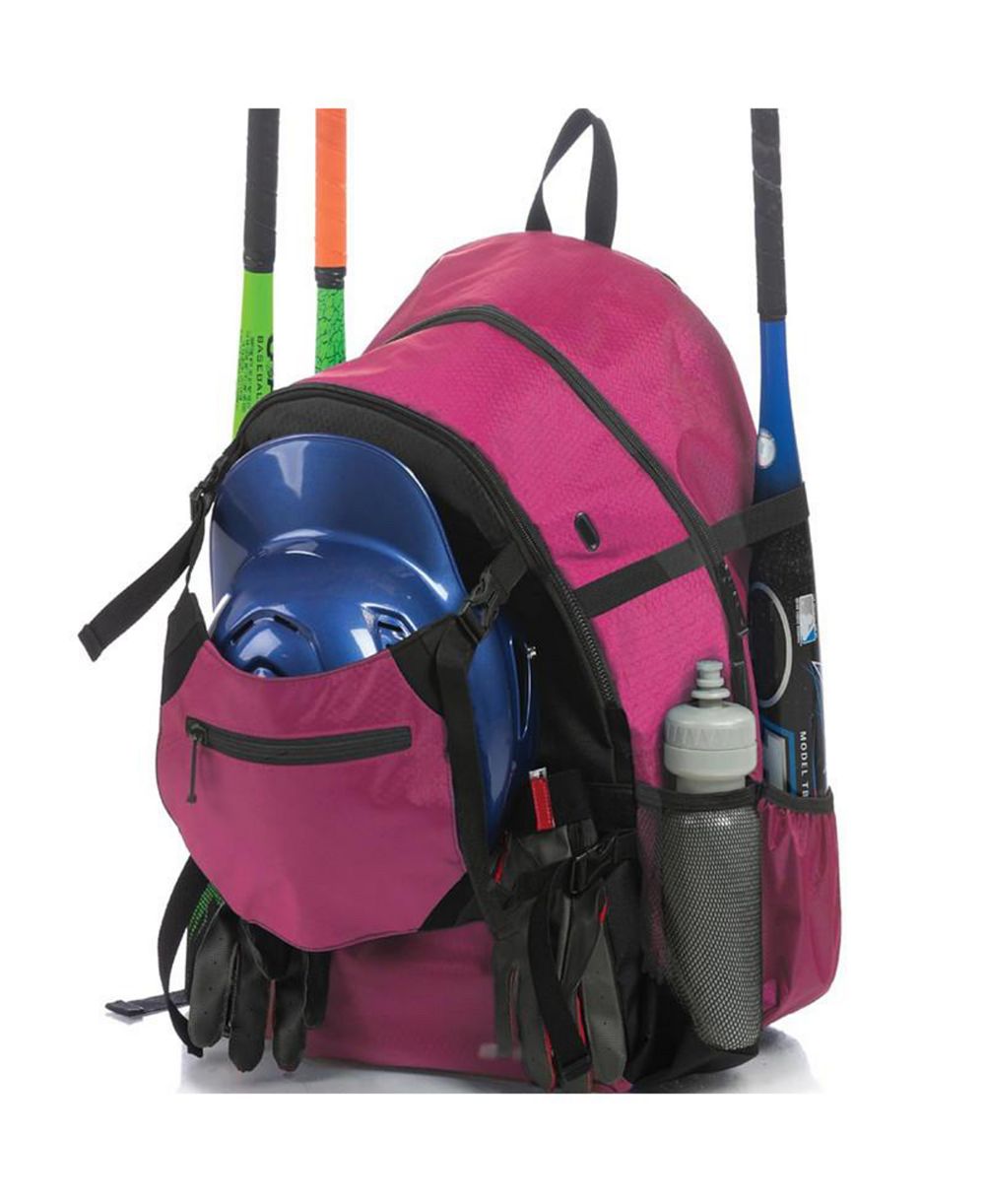 Furlihong Baseball Bag – Backpack with Helmet Holder for Baseball, T-Ball and Softball Gear for Youth & Adults, Holds Bat, Helmet, Glove, Shoes