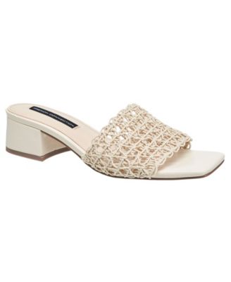 French Connection Women's Waverly Woven Mule