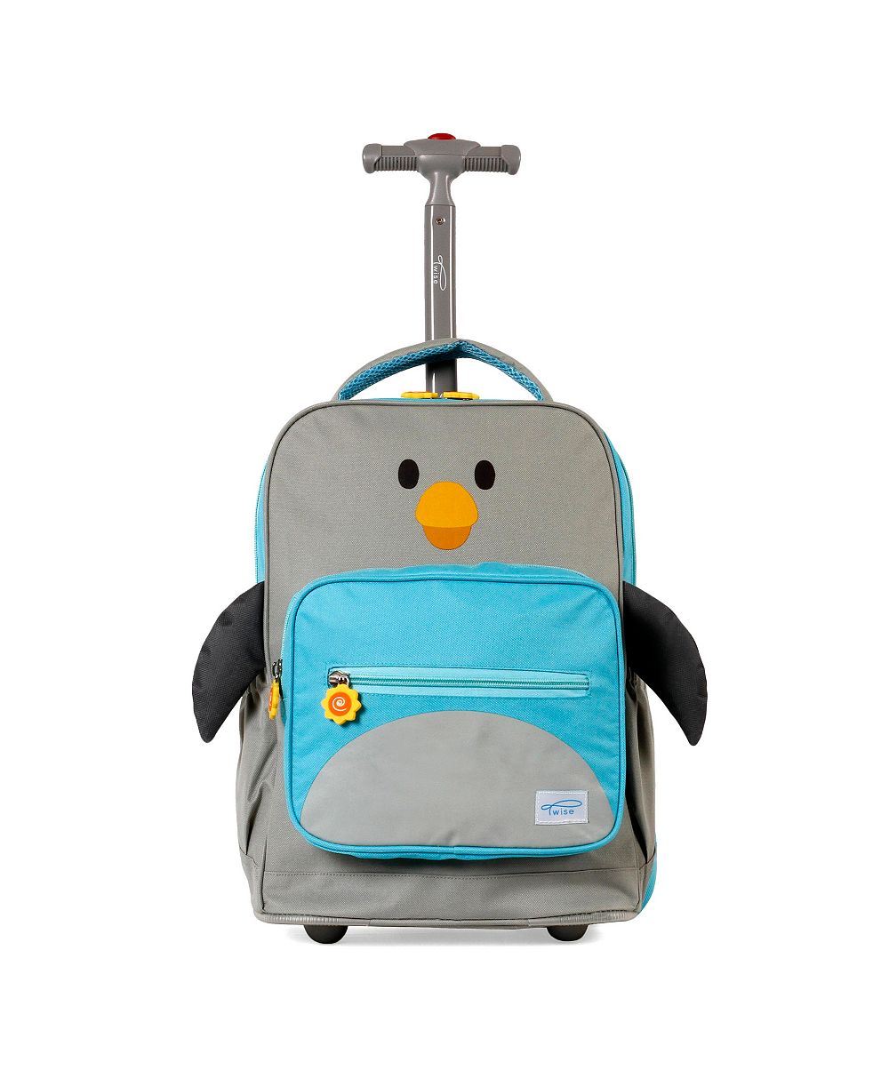 J World Kids And Toddlers Twise Side-Kick Rolling Backpack