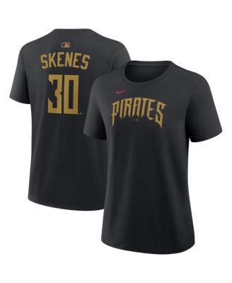 Nike Женская футболка Nike Paul Skenes Black Pittsburgh Pirates 2026 City Connect Name & Number