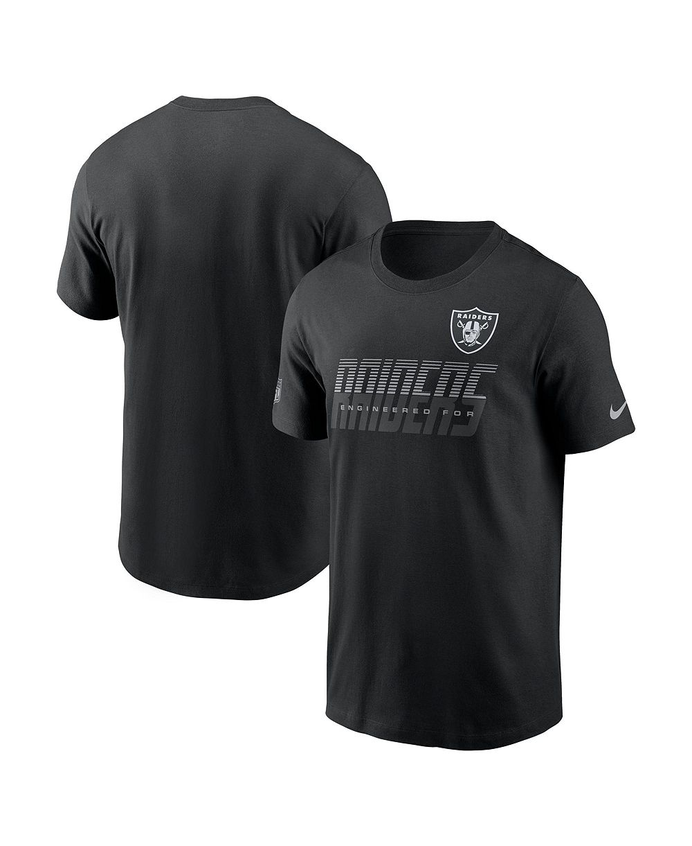 Nike Мужская черная футболка Las Vegas Raiders