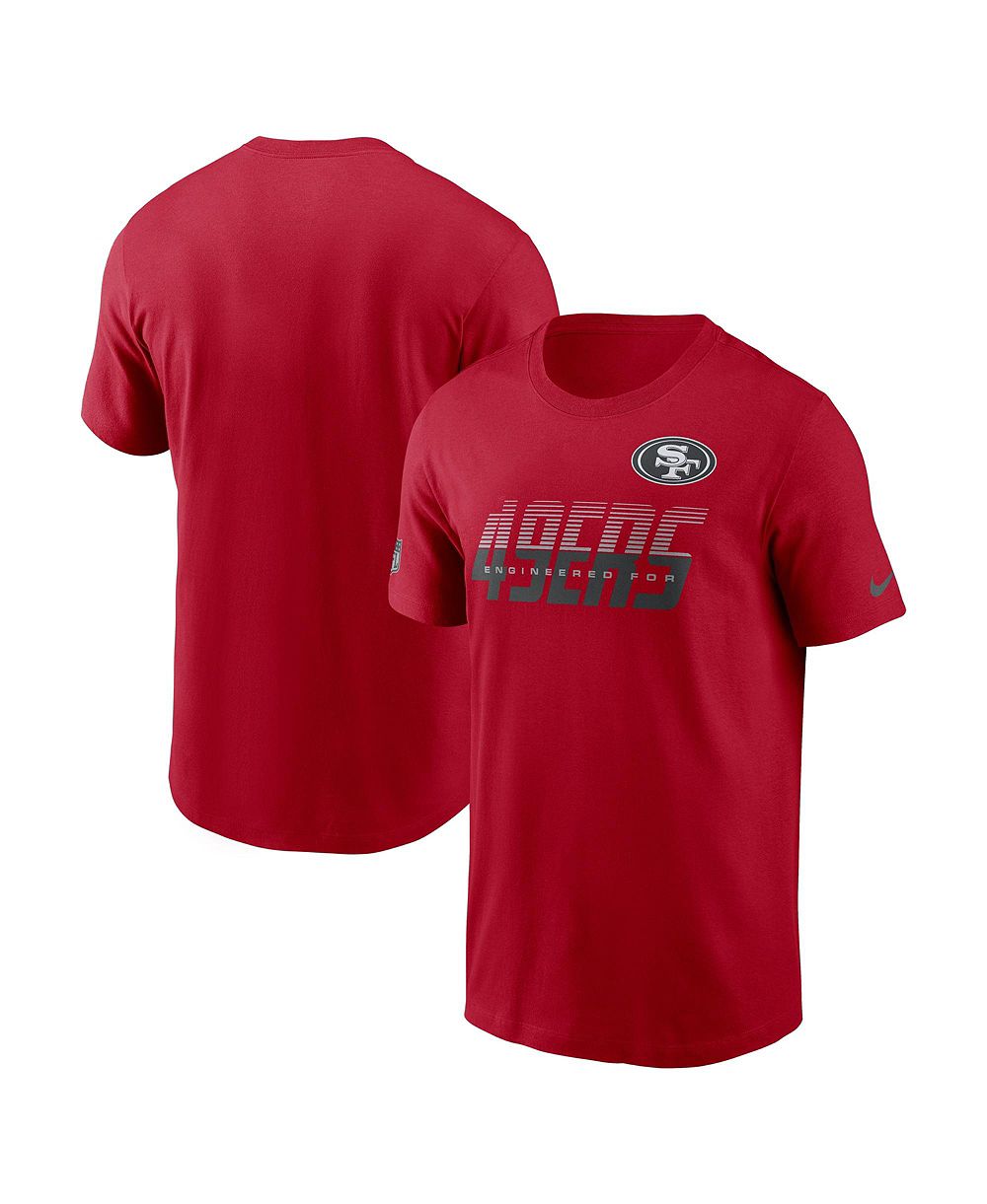 Nike Men's Scarlet San Francisco 49ers Sideline Dri-FIT T-Shirt