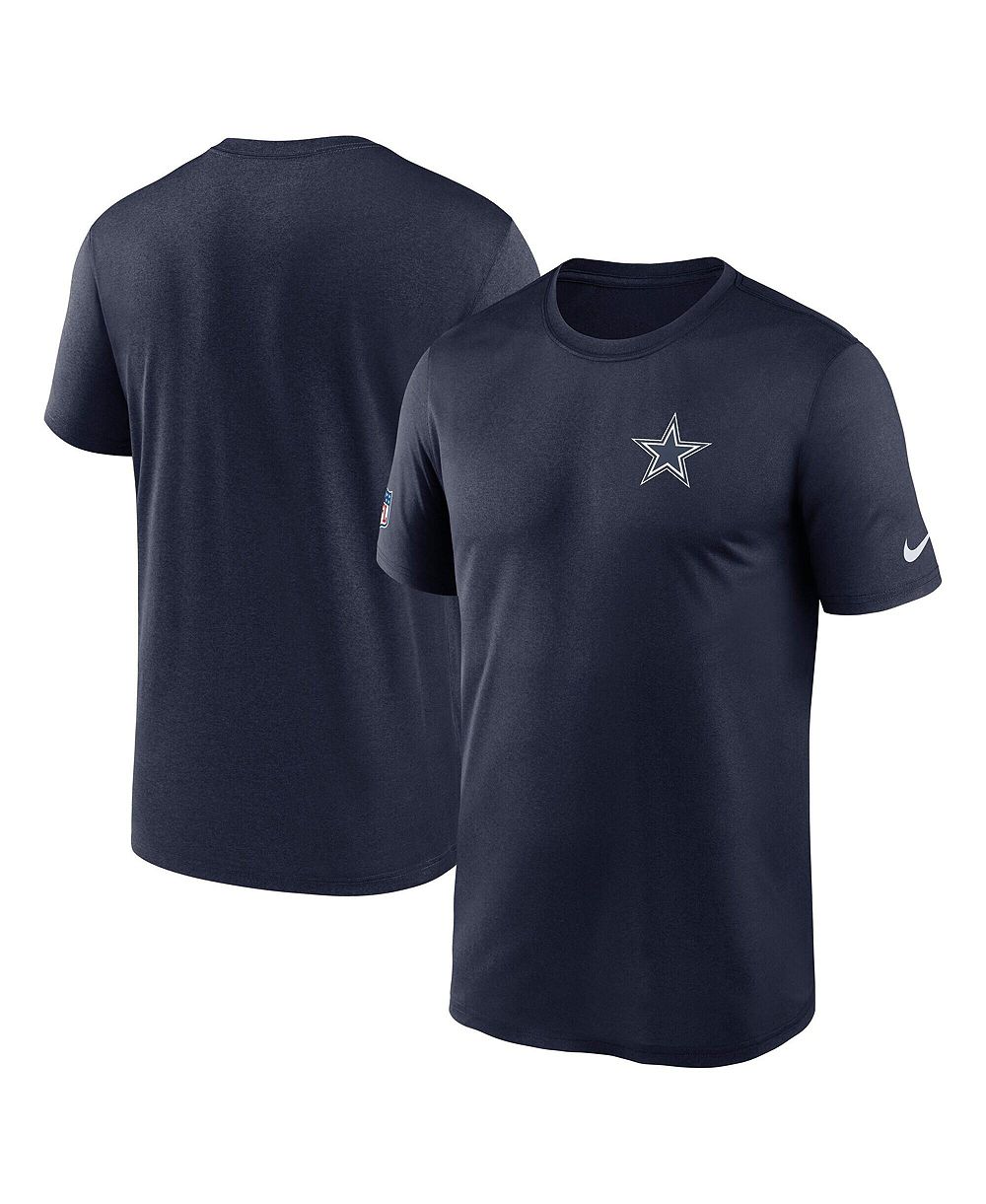 Nike Men's Navy Dallas Cowboys Sideline Legend Small Logo Dri-FIT T-Shirt