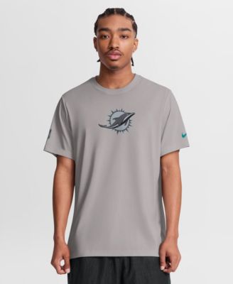Nike Men's Gray Miami Dolphins Sideline Lead The Charge Legend Dri-FIT T-Shirt