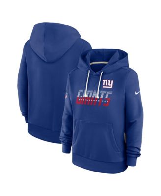 Nike Women's Royal New York Giants Sideline Standard Issue Dri-FIT Hoodie