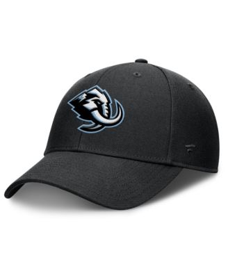 Fanatics Мужская регулируемая кепка Black Utah Mammoth Force