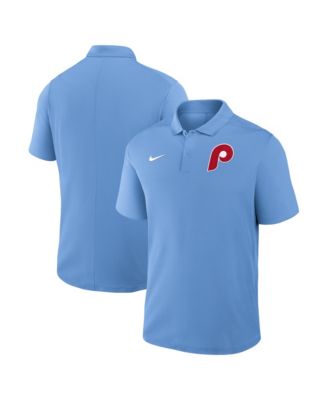 Мужская футболка Nike Light Blue Philadelphia Phillies Alternate Victory Dri-FIT Polo