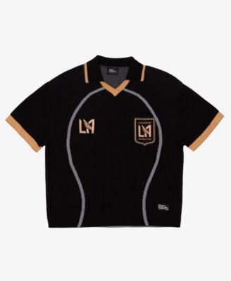 Peace Collective Men's and Women's Black LAFC Team Crest Knit Jersey