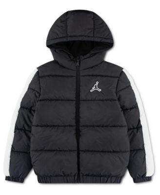 Jordan Boys' 8-20 Color-Block Long-Sleeve Puffer Jacket