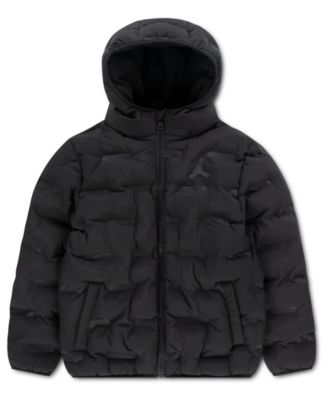 Jordan Boys' 8-20 Heat Debossed Midweight Long-Sleeve Puffer Jacket