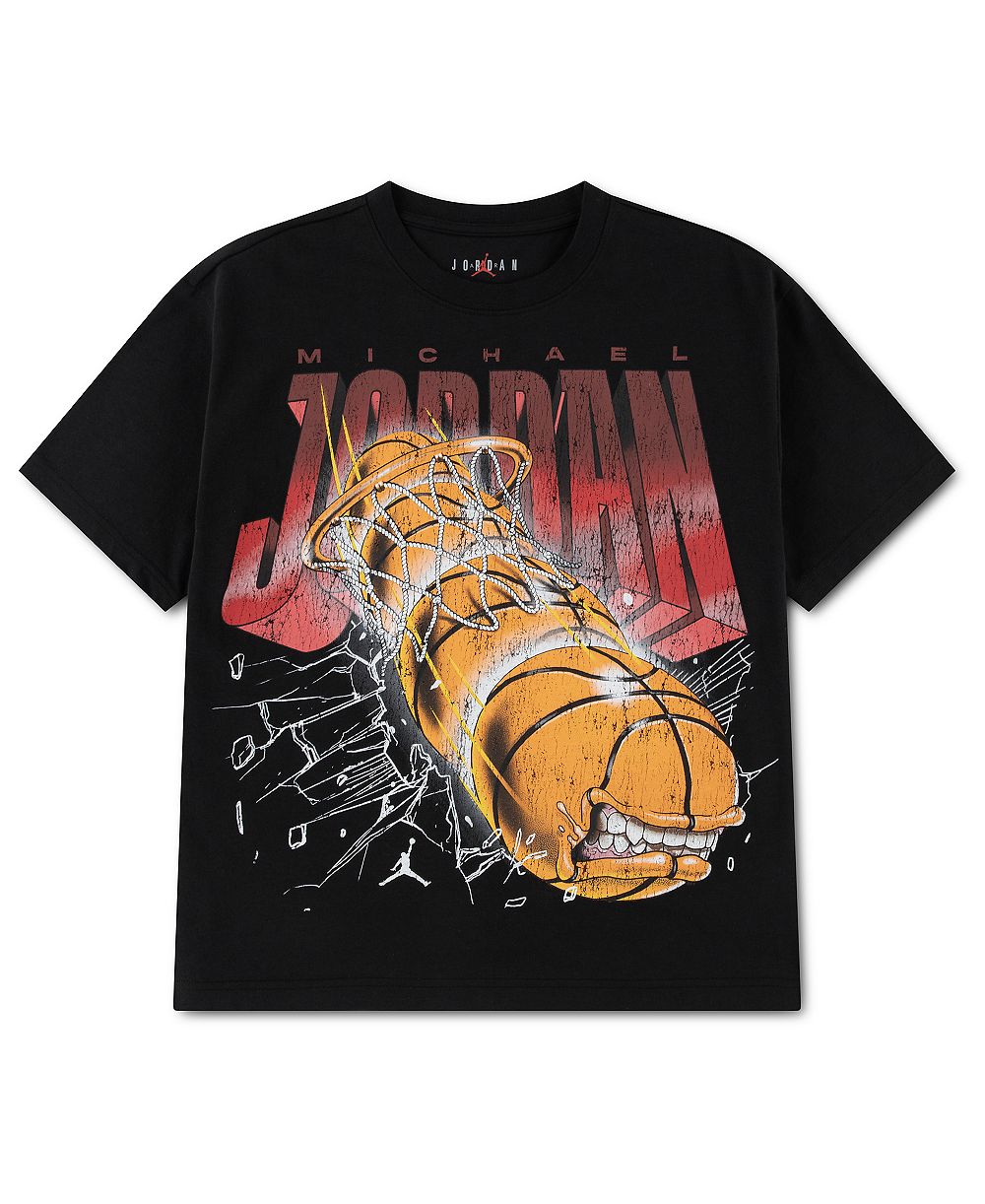 Детская футболка Jordan 8-20 Monster Ball с коротким рукавом
