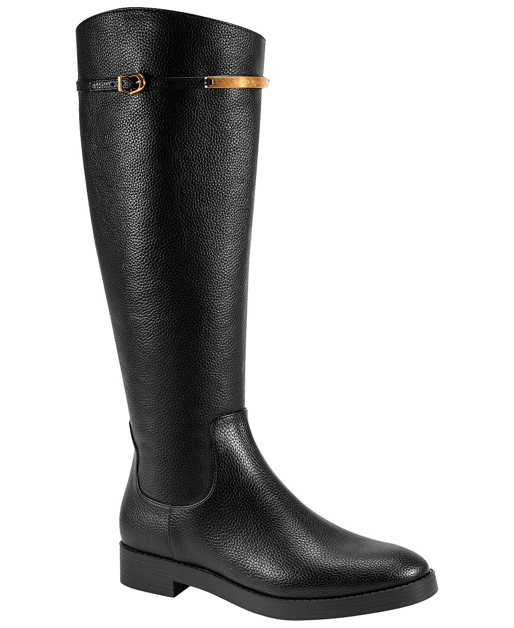 Сапоги женские Donna Karan New York Trina на блочном каблуке