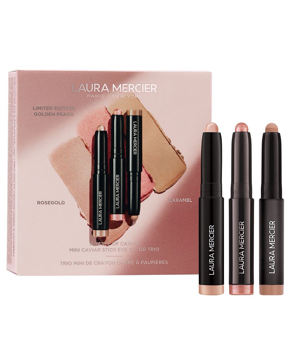 Laura Mercier набор из 3 предметов: мини-палочка для теней для век Caviar Eye Shadow Stick Trio