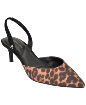 Tommy Hilfiger Женский Tanna Kitten Heel Slingback Dress Pumps