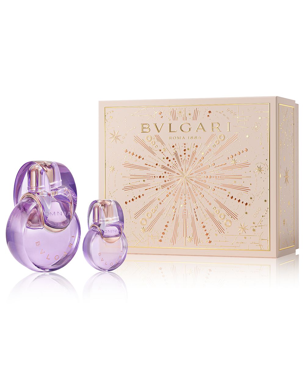BVLGARI подарочный набор из 2 флаконов Eau de Toilette Omnia Amethyste