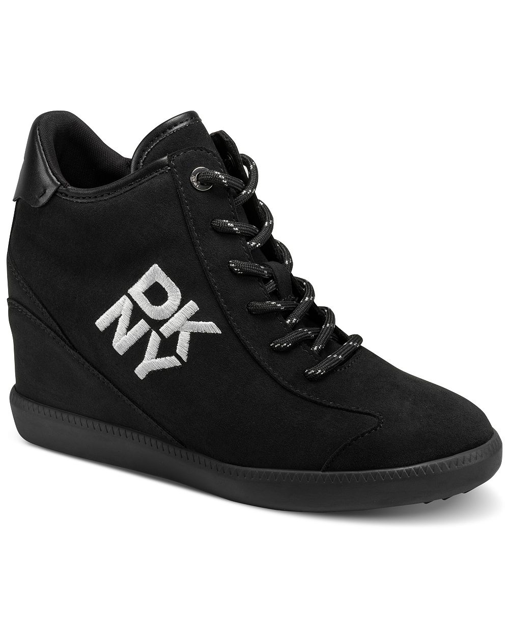 DKNY Women's Sammy Wedge Sneakers