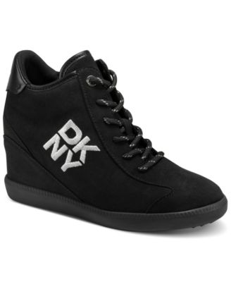 DKNY Women's Sammy Wedge Sneakers
