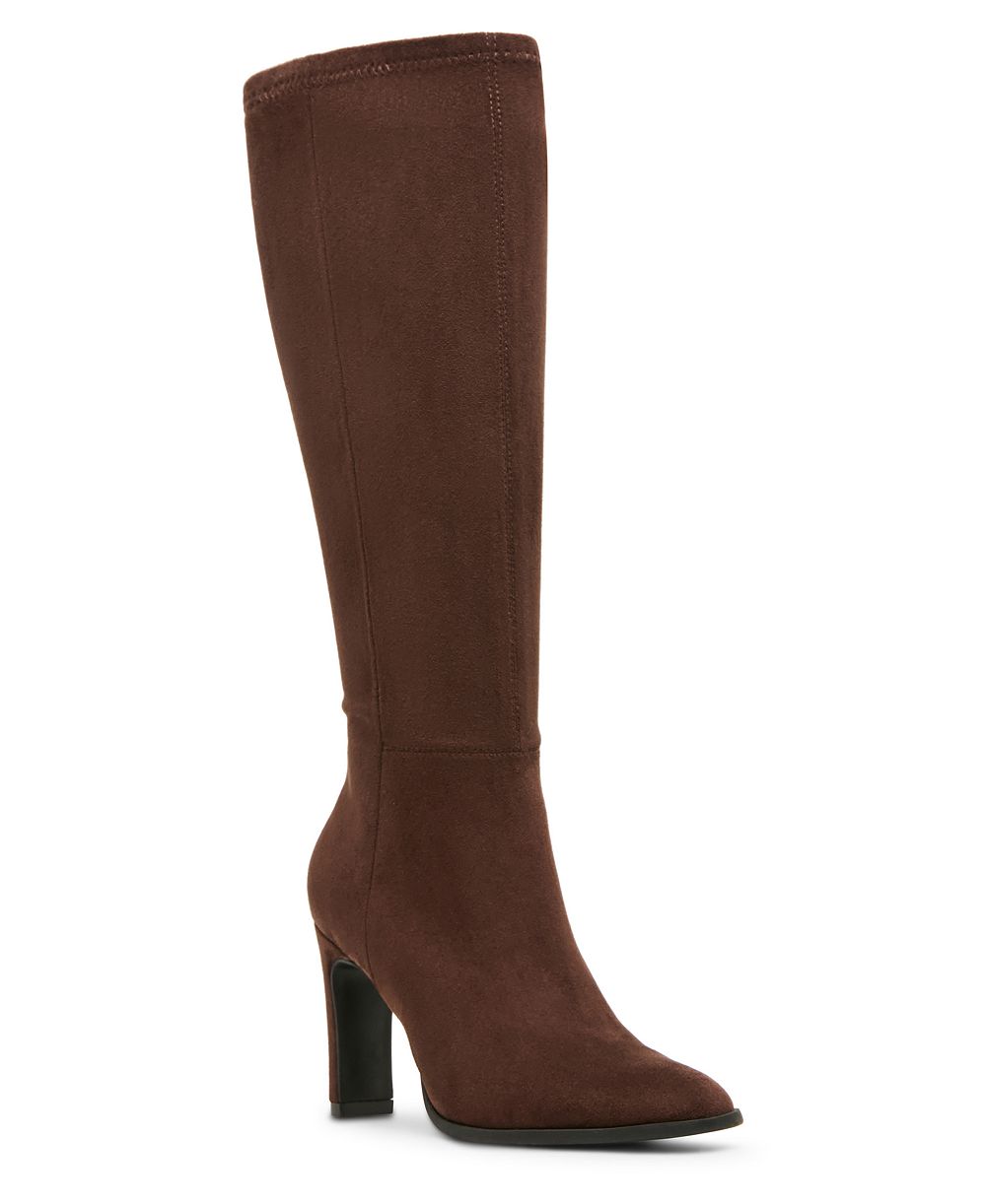 Madden Girl Women's Honeyyy Wide-Calf Knee-High Dress Boots