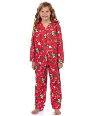Детский фланелевый пижамный комплект Elf Christmas Movie 2-Piece Pant Set