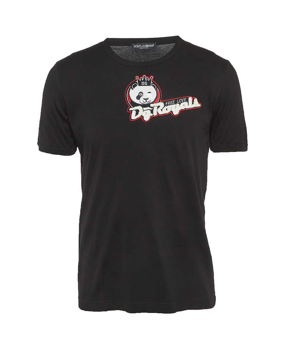 Мужская футболка Dolce & Gabbana Applique Jersey Pre-Owned