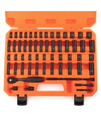 Набор ударных головок XDOVET 56-piece SAE Metric