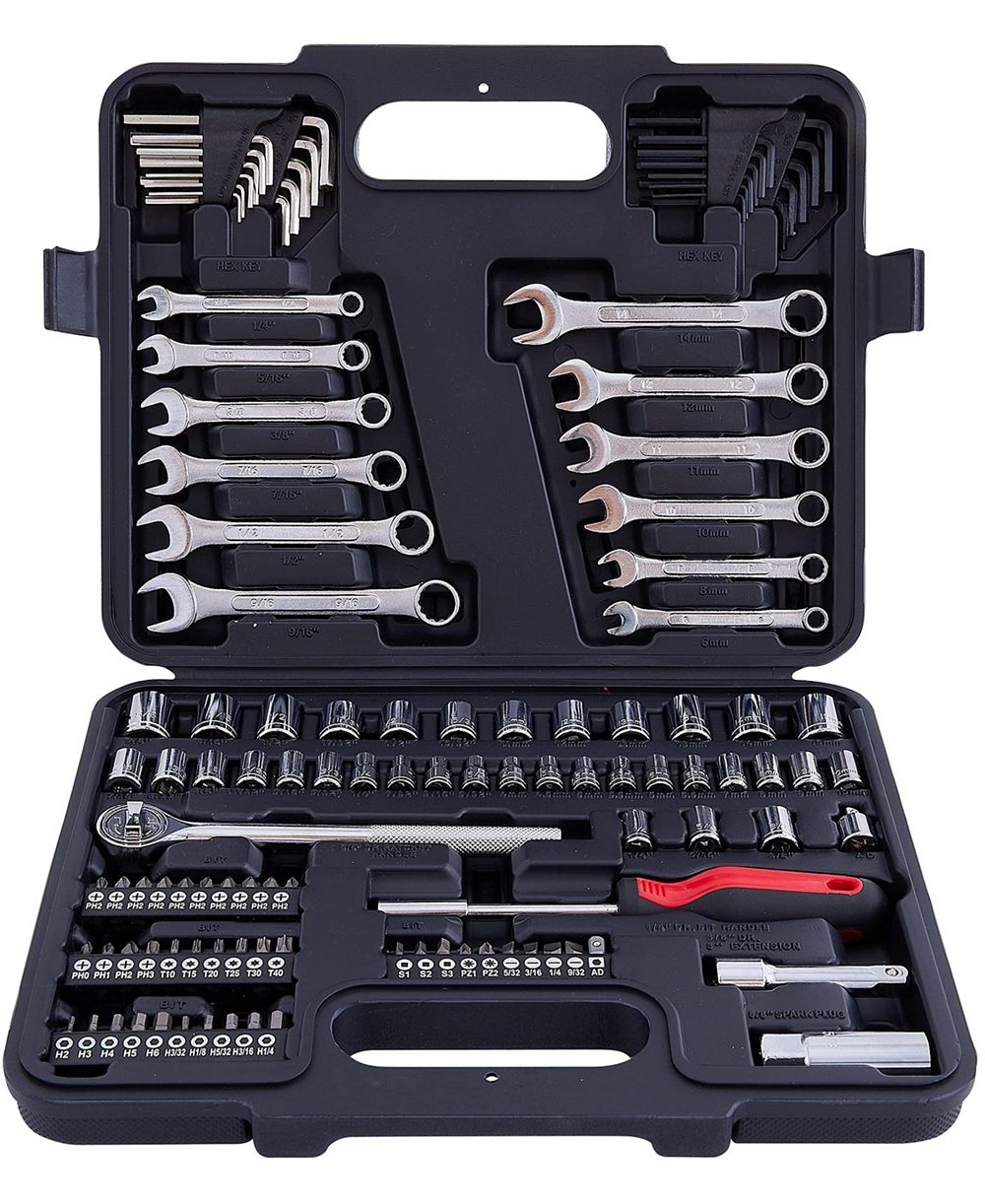 XDOVET 12 Mechanic Tool Set Socket Wrench Kit