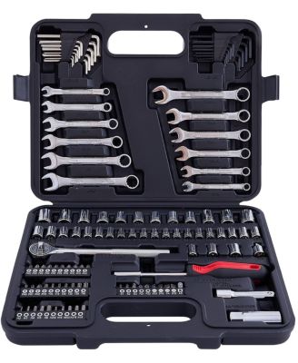 XDOVET 12 Mechanic Tool Set Socket Wrench Kit