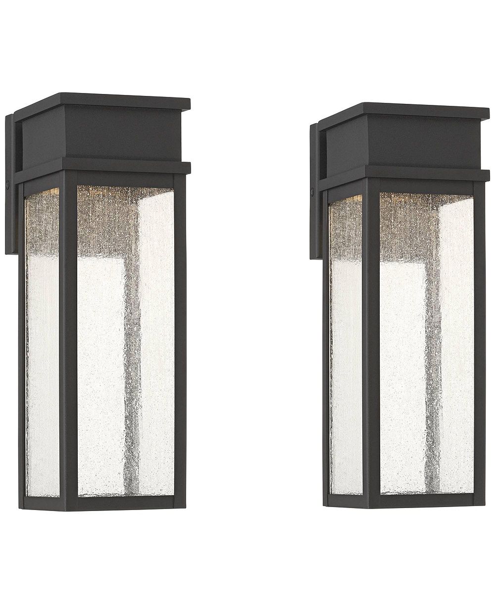 Набор уличных настенных светильников John Timberland Sintef 14 1/4inch, 2 шт, LED, Sand Finish