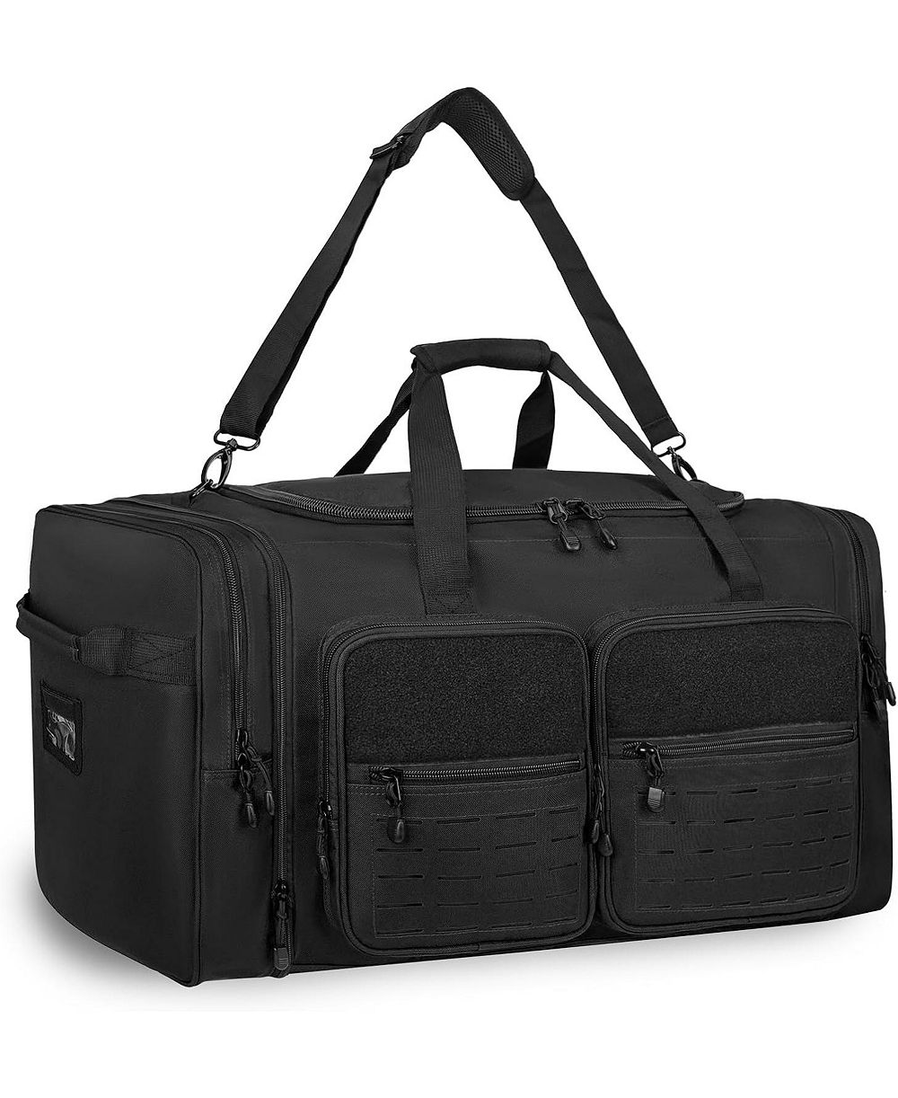 Furlihong 130L Expandable 32" Heavy Duty Extra Large Duffel Bag - Sports Gym Travel Duffle for Soccer Baseball Basketball Hockey Football Team Coaches