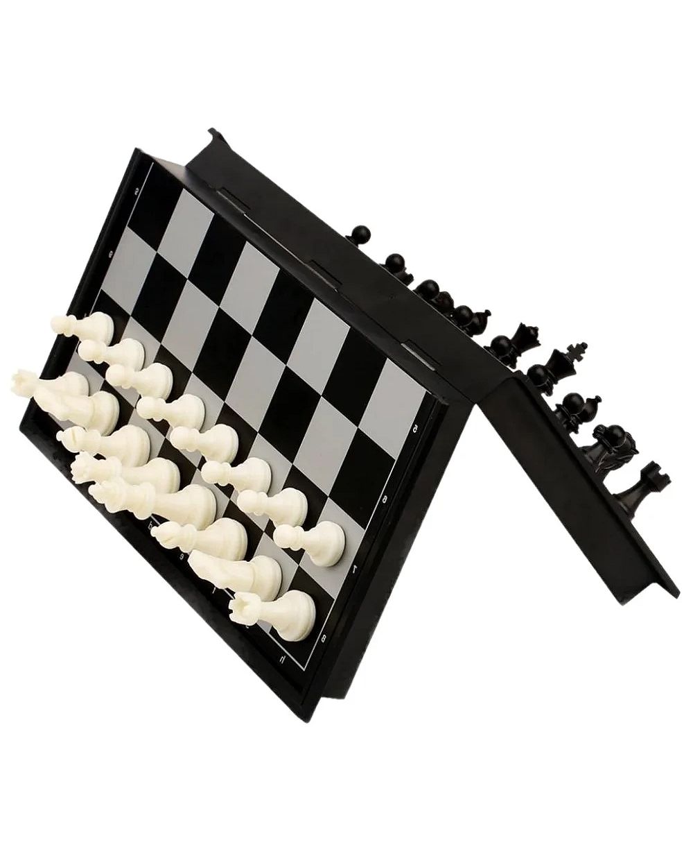 Cowin Magnetic Foldable Chess Set, 32-Piece Board Game