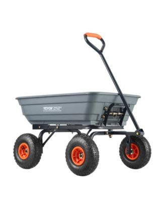 VEVOR Poly Garden Dump Cart Heavy-duty Yard Carts and Wagons