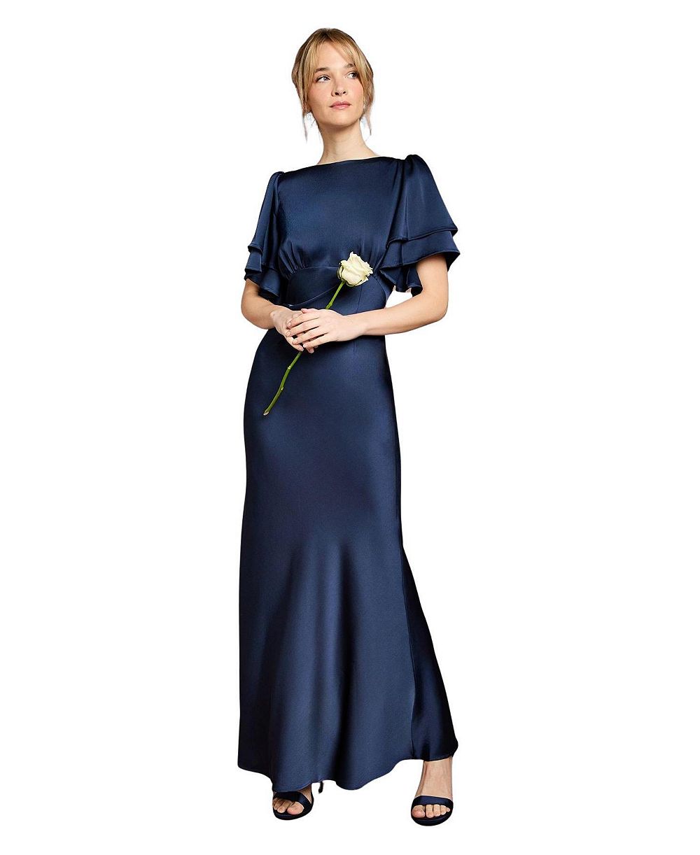 Coast Женское платье Maxi Crepe High Neck