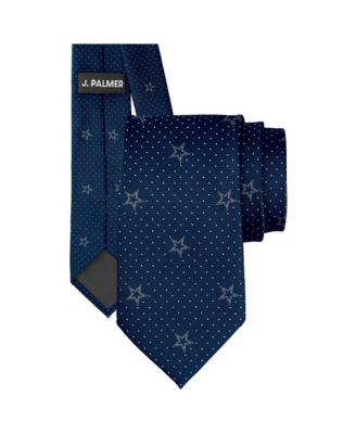 J. Palmer Мужской галстук Dallas Cowboys Game Day Polka Dot