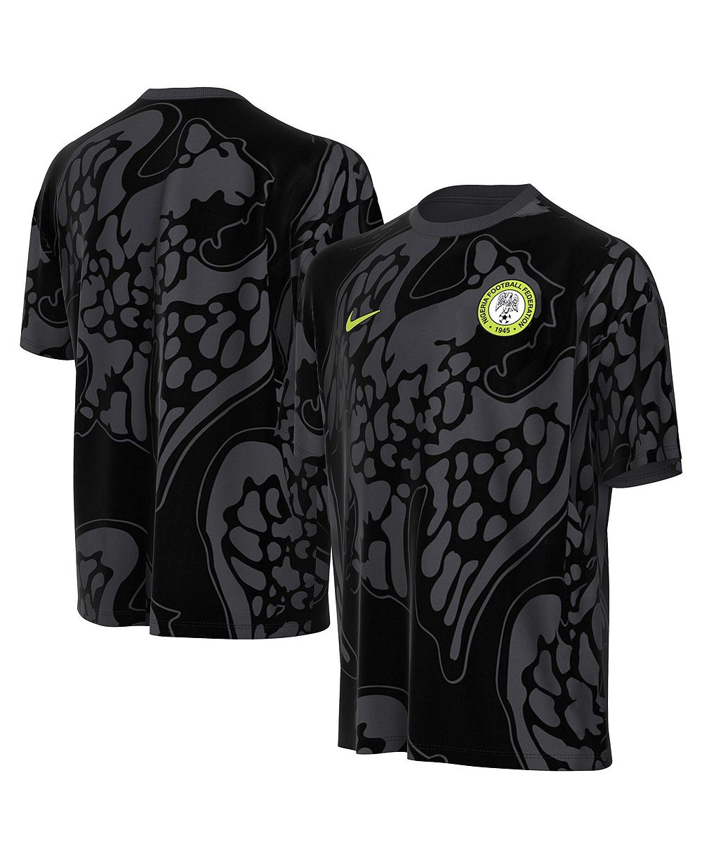 Детская футболка Nike с принтом сборной Нигерии, серая
