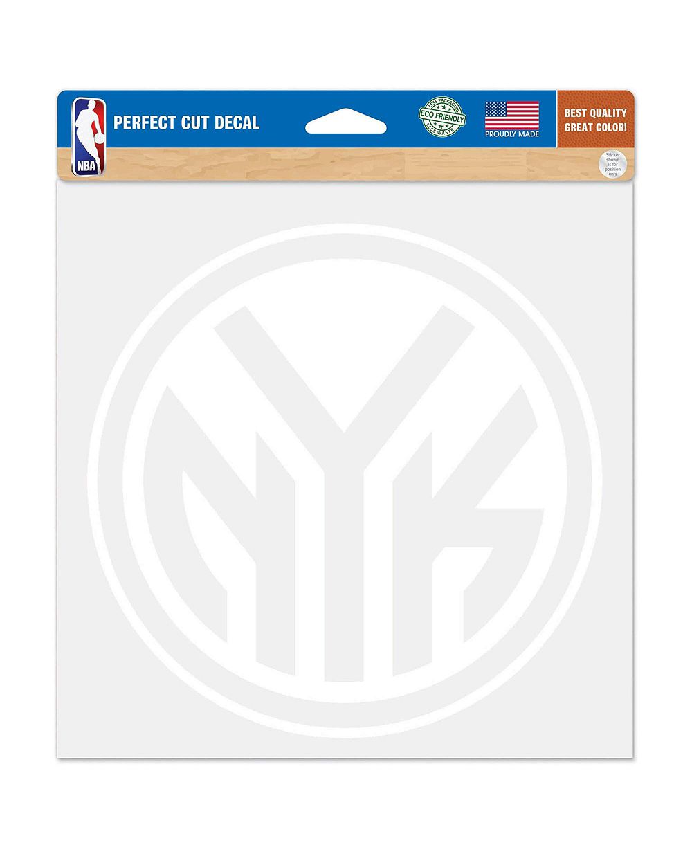 Стикер Perfect Cut 8" x 8" с логотипом New York Knicks от Wincraft