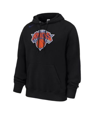 Мужское худи Nike Black New York Knicks Club Fleece