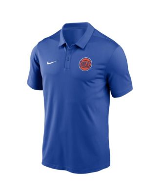 Nike Men's Blue New York Knicks Dri-FIT Victory Polo