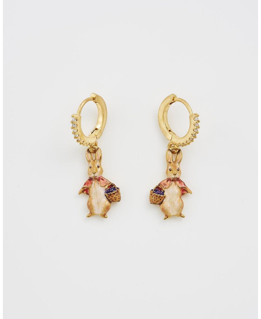 Серьги Fable England Peter Rabbit Cotton-tail